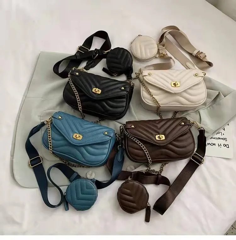 Luxury Shoulder Bags High Quality Lady Messenger Bag Fashion Leather Cross  Body Designer Handbags Detachable Shoulder Strap Purse Lock Removable Chain  BagsHBP From Dicky0750b, $25.18