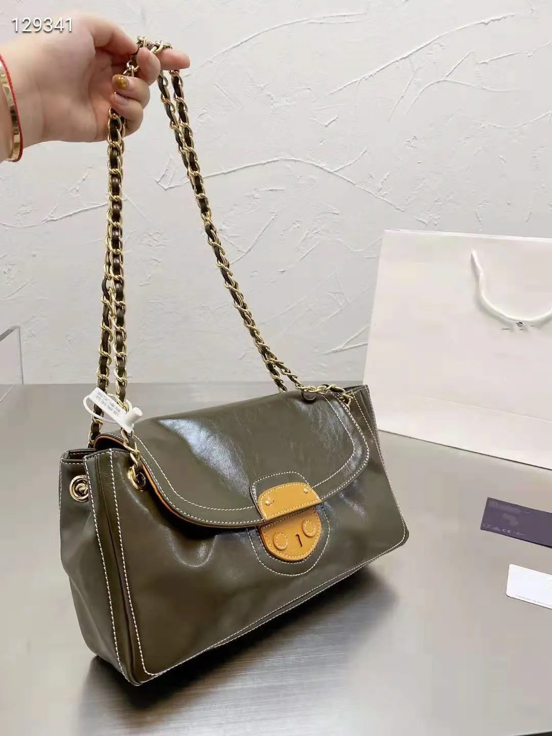 2021 Borsa a catena da donna progettata da designer di borse a tracolla monospalla di alta qualità, confezione regalo