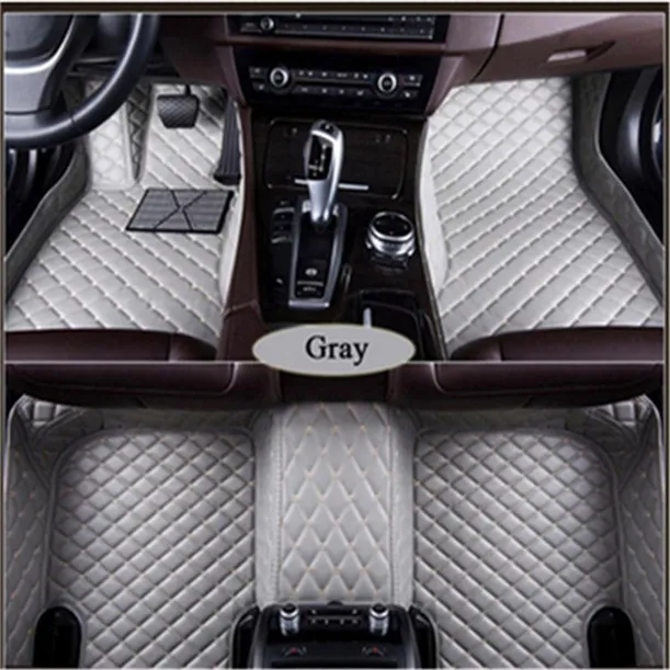 The BMW3series 4series 5series 6series 7series car floor mat waterproof pad leather material is odorless and non-toxici