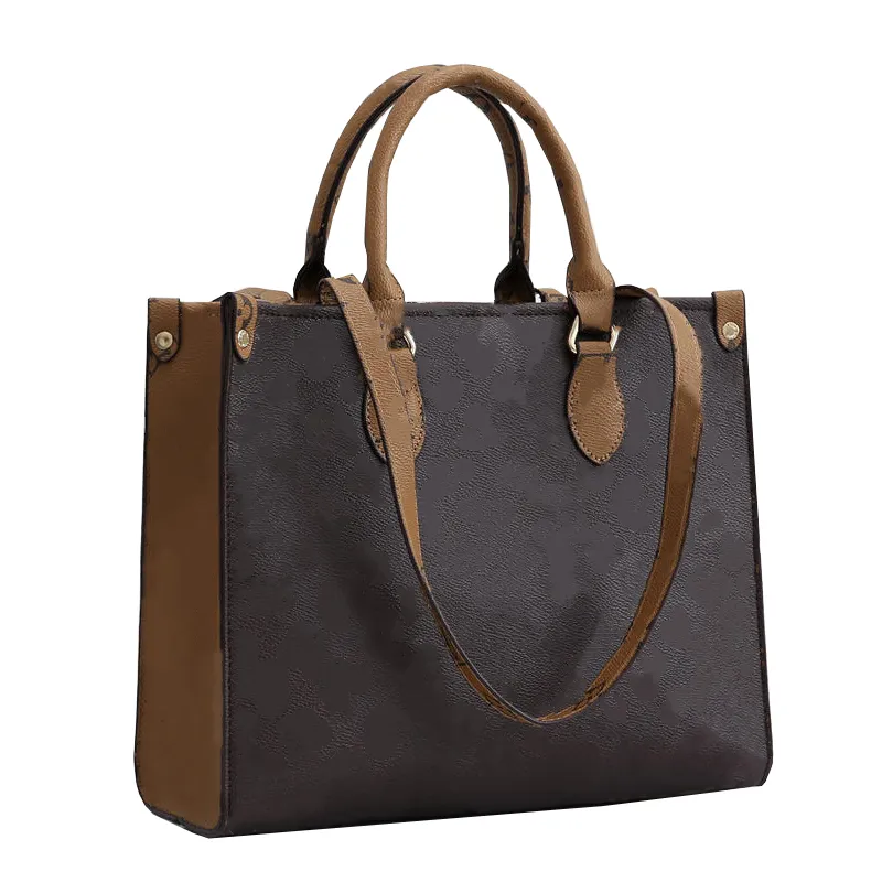 Crossbody bags Genuine Leather ONTHEGO PVC Womens Designers Handbags Luxury Purses Clutch Women Tote Ladies Shoulder Bag