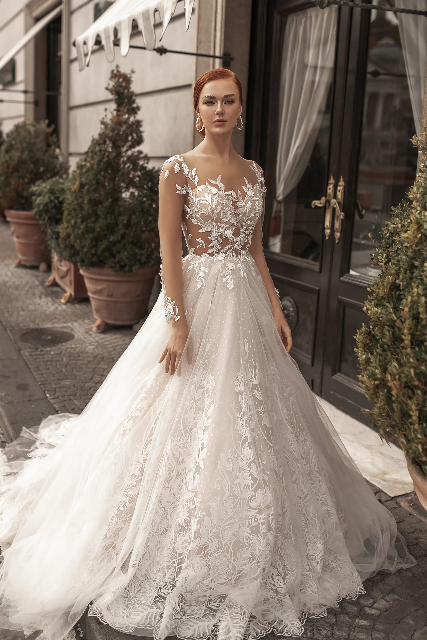 Ball Gown Robe Mariee 2021 2021 Elegant Wedding Dresses Scoop Neck Long  From 129