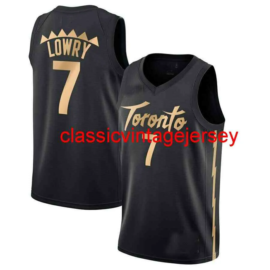 Yeni 2020 Kyle Lowry Swingman Jersey Dikişli Erkek Kadın Gençlik Basketbol Formaları Boyutu XS-6XL