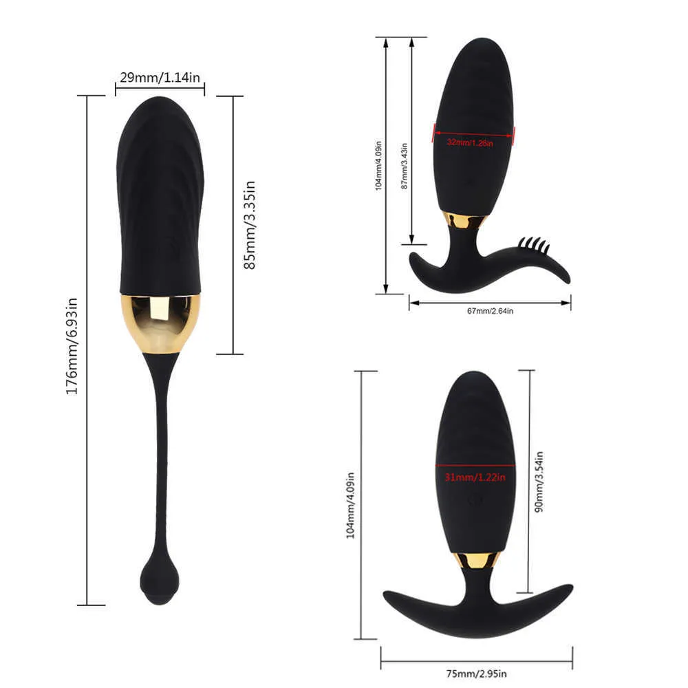 App vibratore punto G Bluetooth telecomando massaggiatore uova vibratori anali stimolatore clitorideo giocattoli sessuali_voghion.com