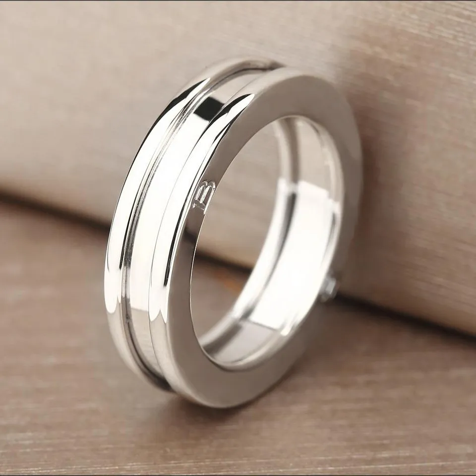 Высококачественное роскошное болгарское серебряное ювелирное кольцо S925, дизайнерское мужское и женское подарочное обручальное кольцо, инкрустированное цирконовым покрытием 18-каратного розового золота