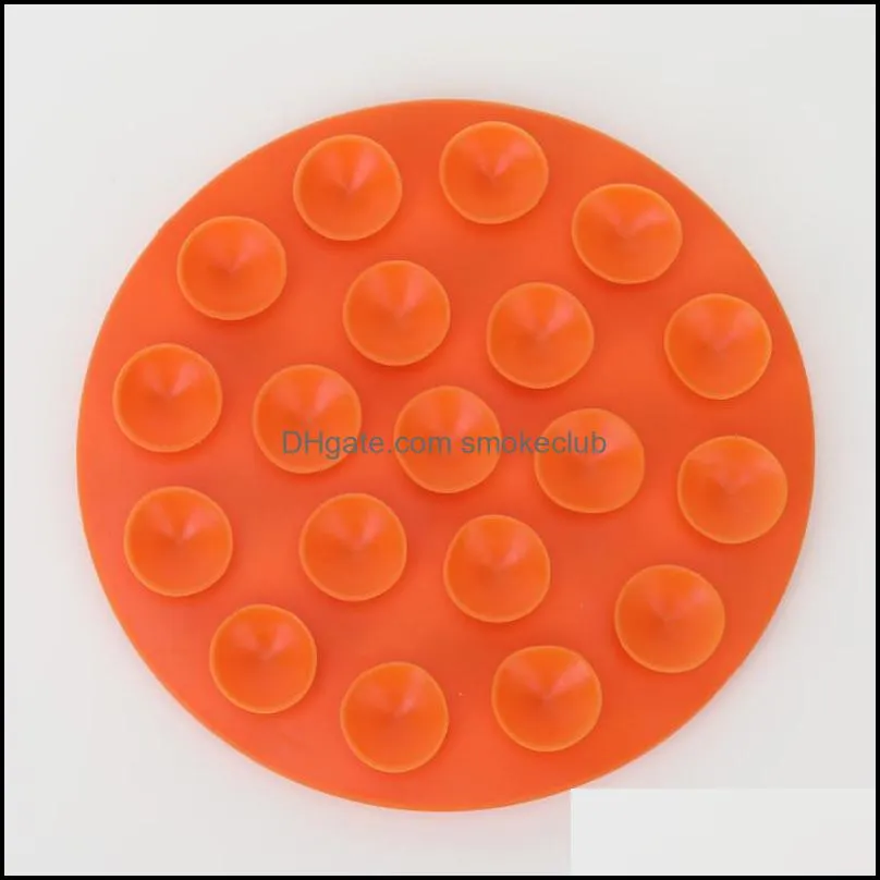 Mats & Pads Heat Insulation Pad Double-Sided Suction Cup Mat Kitchen Tool Anti-Scald Dish Pot Household Non-Slip Coasters RE