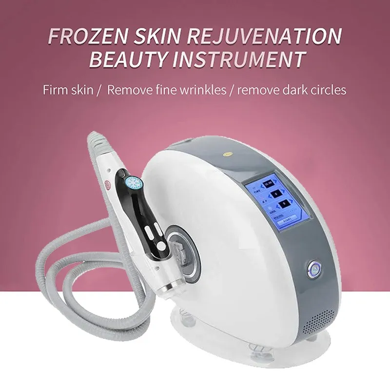 Machine de rajeunissement de la peau congelée RF, pour resserrer le corps, amincissant, raffermissant, sac pour les yeux, élimination des rides, Lifting du visage, dispositif de beauté