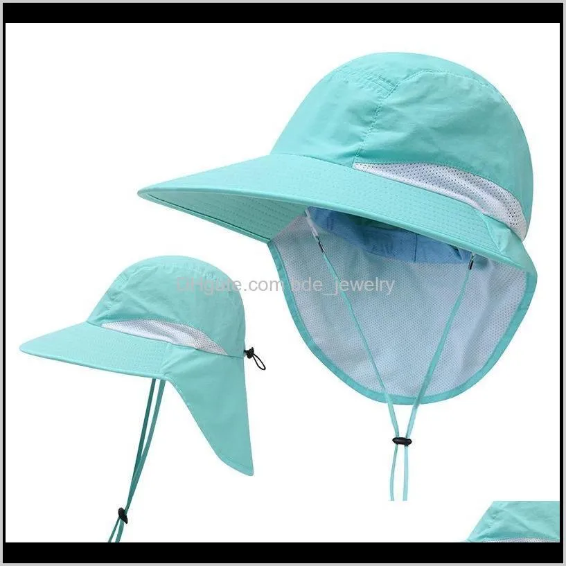 neck climbing outdoor neck wide brim face cap brim hiking fishing cap outdoor fishing sun protection hat