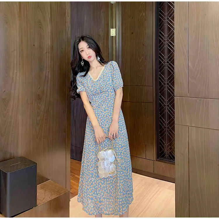 sachin and babi light blue dress Alma Chiffon Dress