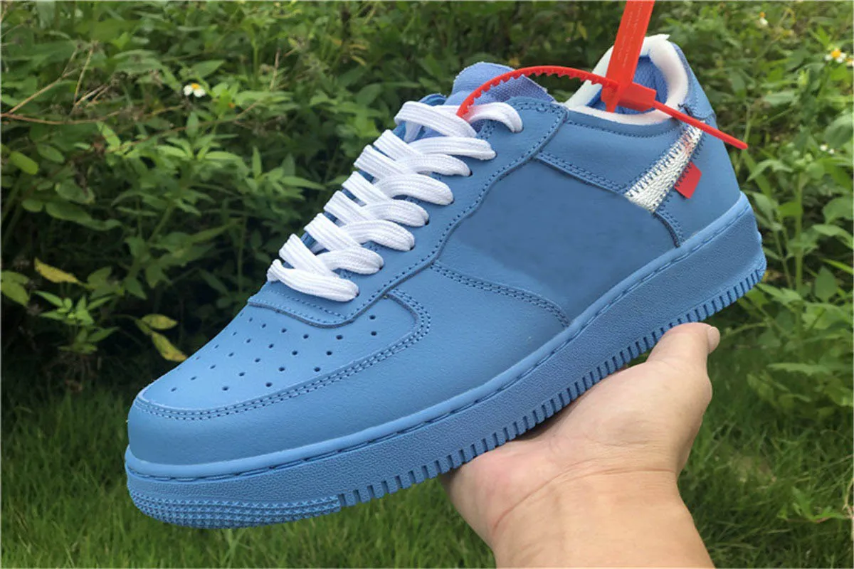 Moma air force 1 blue top