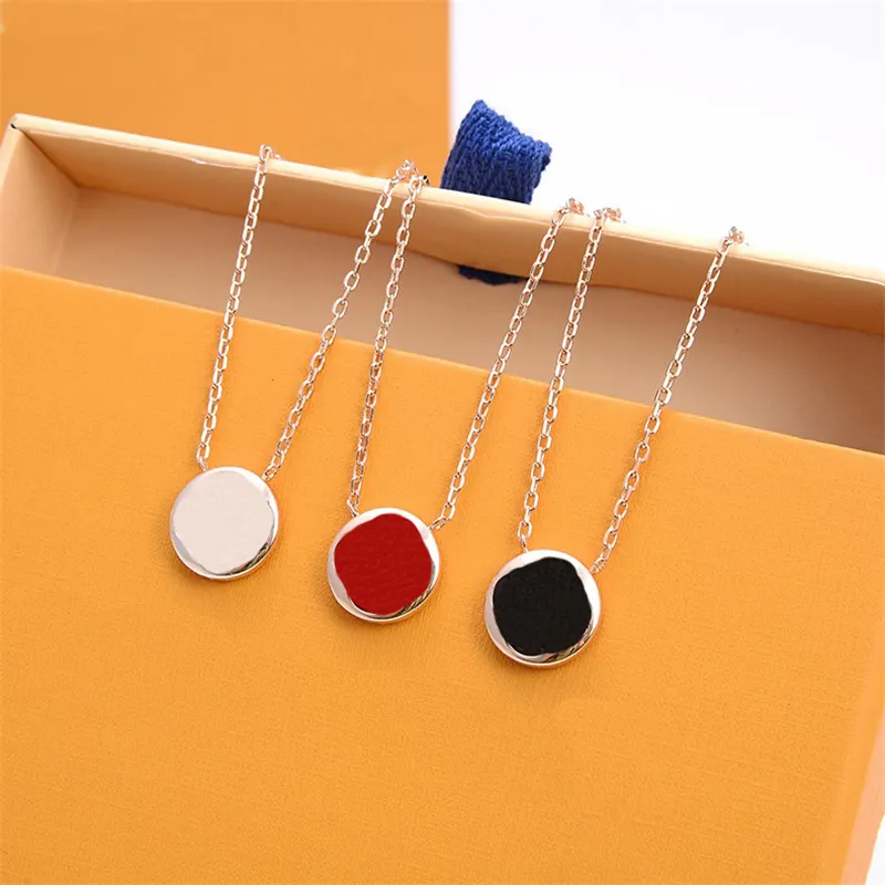 Classic Pendant Necklace With Box Flora Fashion Elegant Necklaces Women Personality Charm Jewelry Gift For Girl