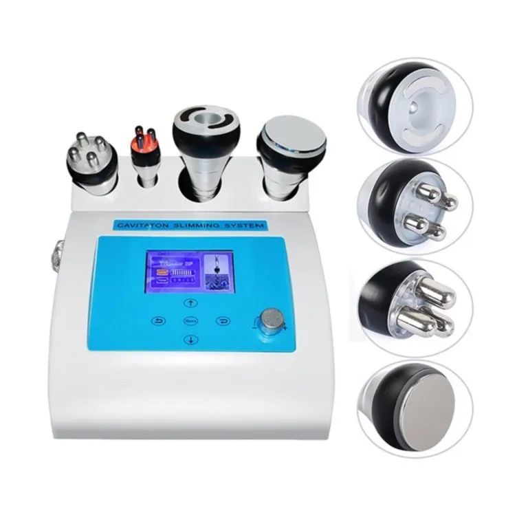 Handheld 40K Ultrasonic Body Slimming Anti-Wrinkle Machine Rf Equipment Face Lifting Vacuum Cavitation System Cavitador