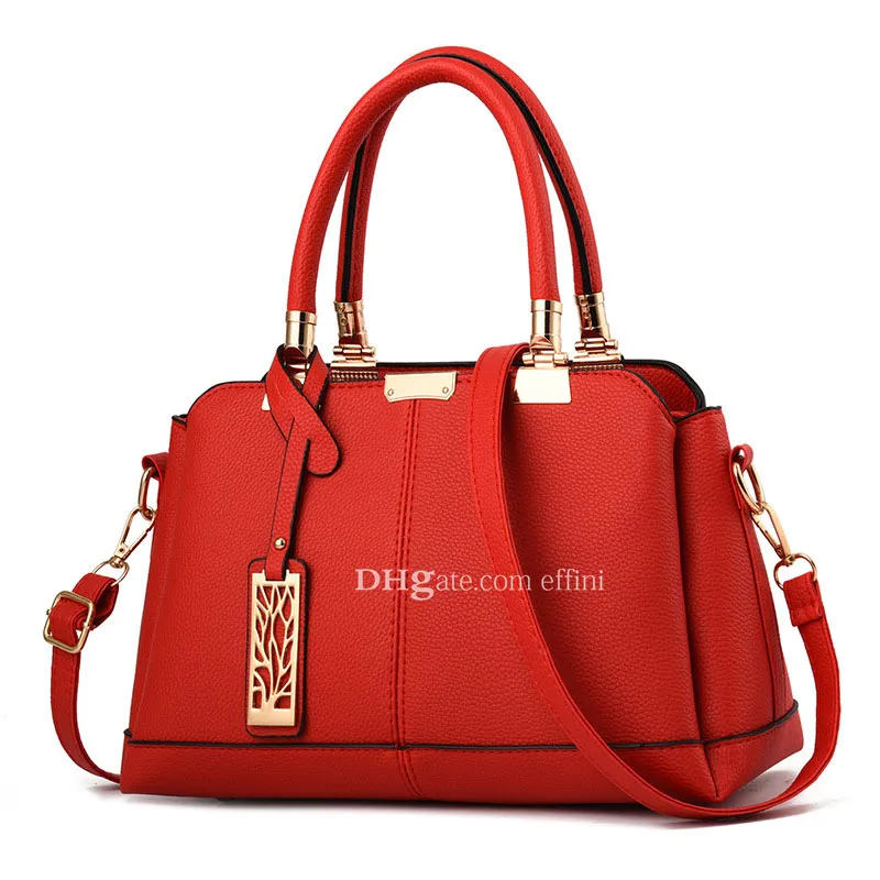 HBP Hot Red Womens Tote Torebki Torebki Totes Torby Podróż Kobiet Pu Skórzana Torebka Wysokiej Jakości Zakupy Torba Na Ramię Torebka 8321229