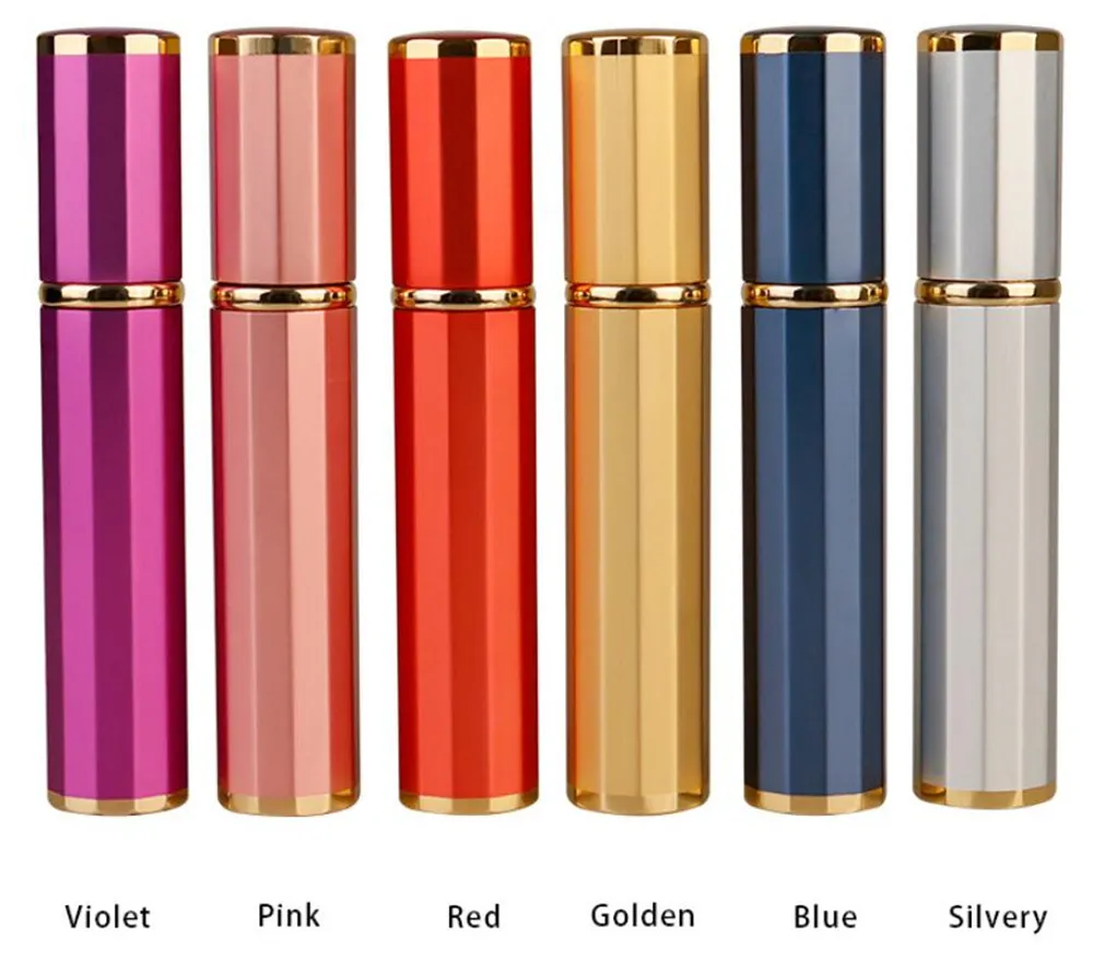 8ml Parfümzerstäuber Reiseflakon leer Koloniedispenser tragbar Sprühflasche für Damen und Herren hochwertig robust