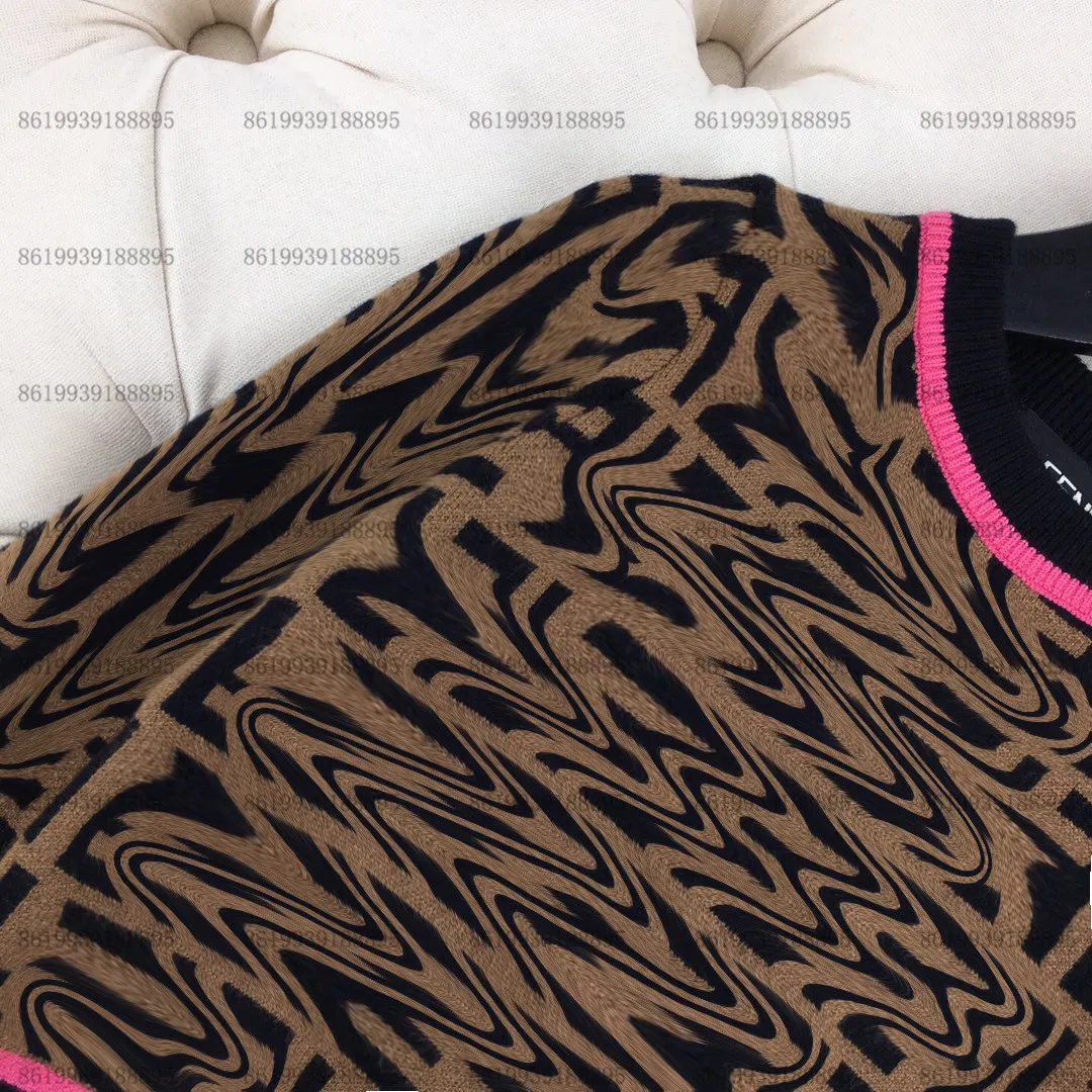럭셔리 베이비 키즈 카디건 F 스웨터 S 가을 디자인 니트 재킷 긴 슬리브 마모 크기 100160 Brown3557786