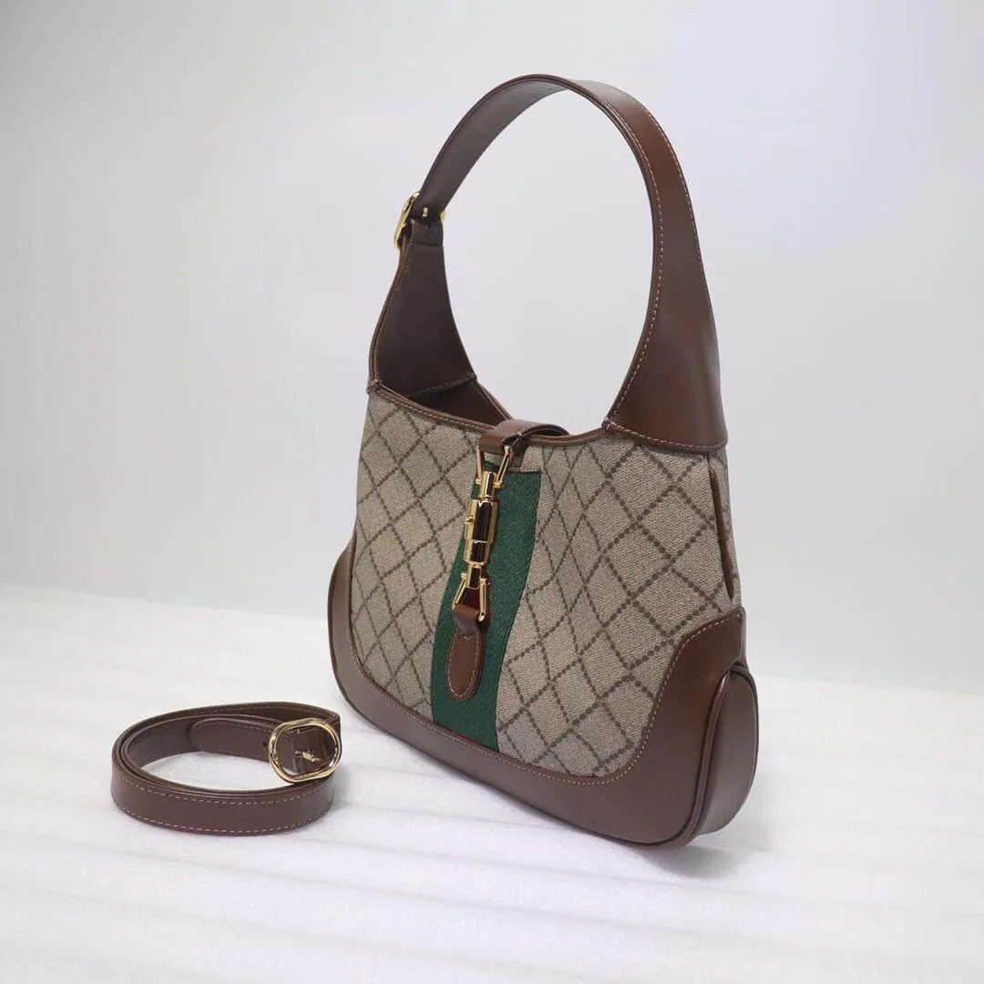 Çantalar Akşam Yüksek Kalite Lüks Vannogg 1961 Omuz Tote 636706 Kadın Çanta Çanta Tuval Koltuklu Deri Crossbody Ladies Açık Mekan Mini Çanta Luxurys Tasarımcı