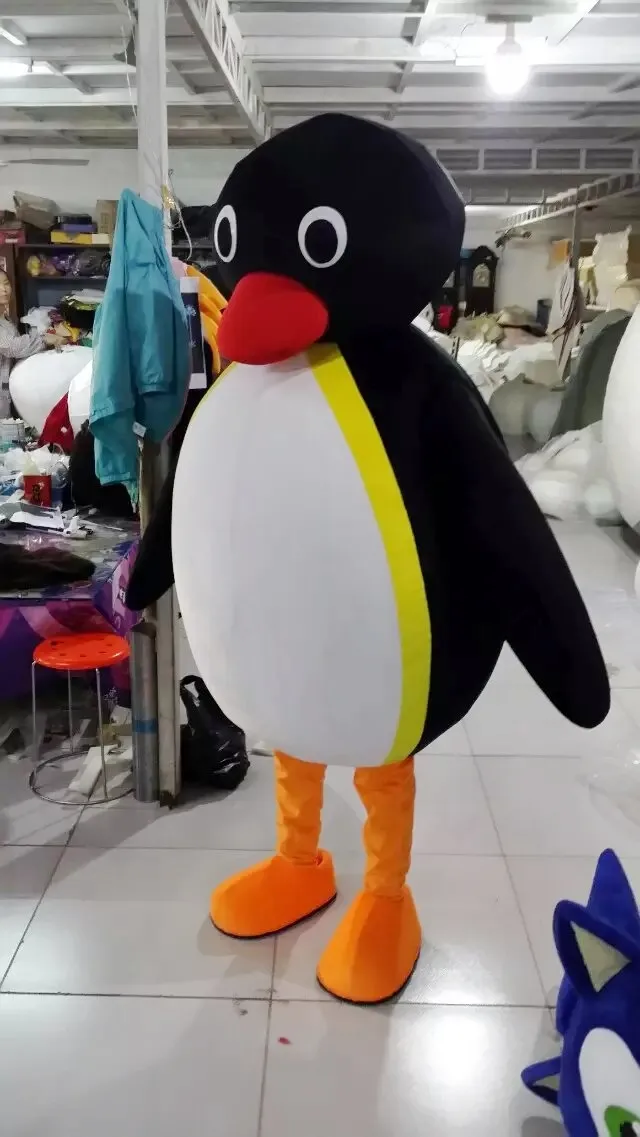 Penguin Mascot Costume Party漫画のキャラクター衣装販売サポートのカスタマイズ