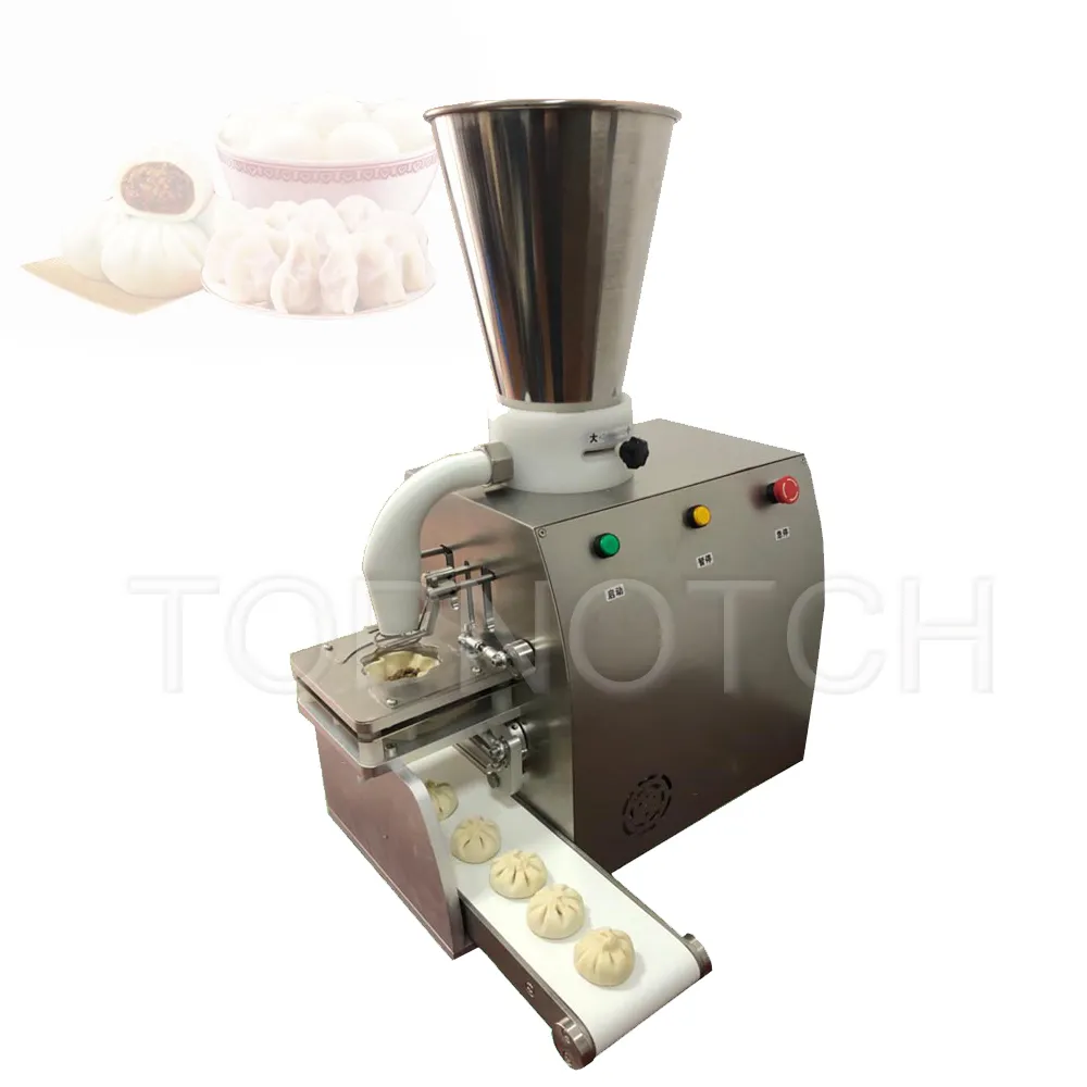 Commercial Steamed Bun Maker - High-Capacity Momo Filling Machine ...