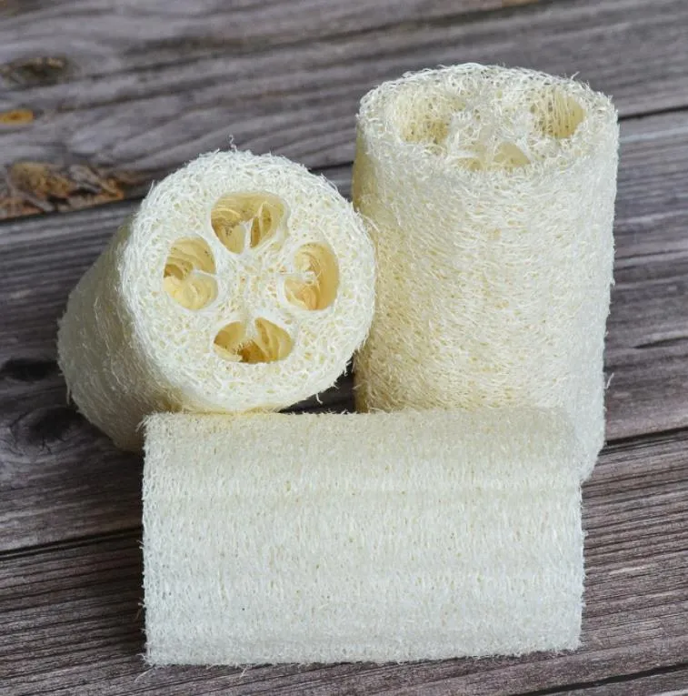 Natural Loofah Luffa Bath Supplies Environmental Protection Product Clean Exfoliate Rub Back Soft Loofah Towel