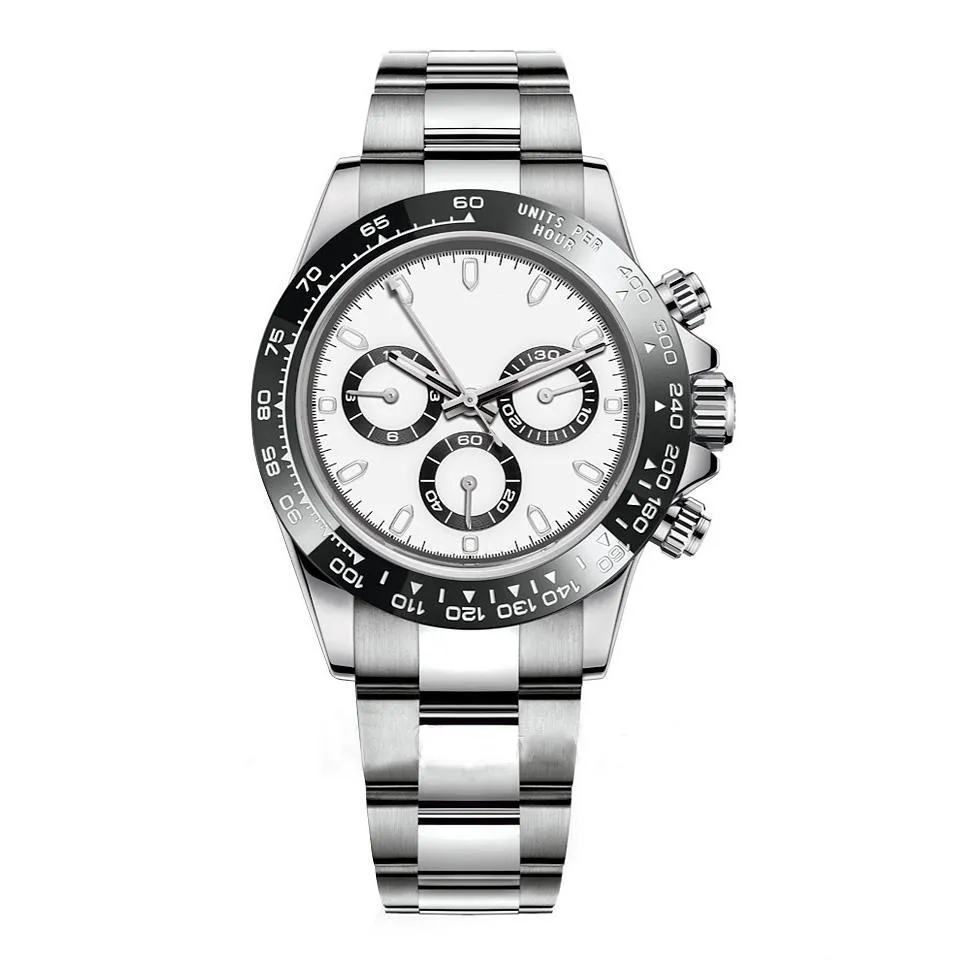 Luxury Mens Automatisk rörelse Klockor Rostfritt Stål Tona Serie M116519 Silver Men Watch Reloj de Los Hombres