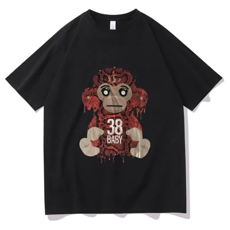 T-shirt da uomo Youngboy Mai rotto di nuovo hipster stampa t-shirt moda uomo tshirt harajuku graphic maglietta cartone animato anime unisex t shirt