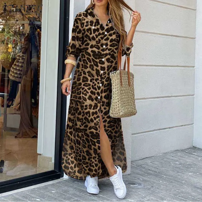 Vestiti lunghi shop leopardati