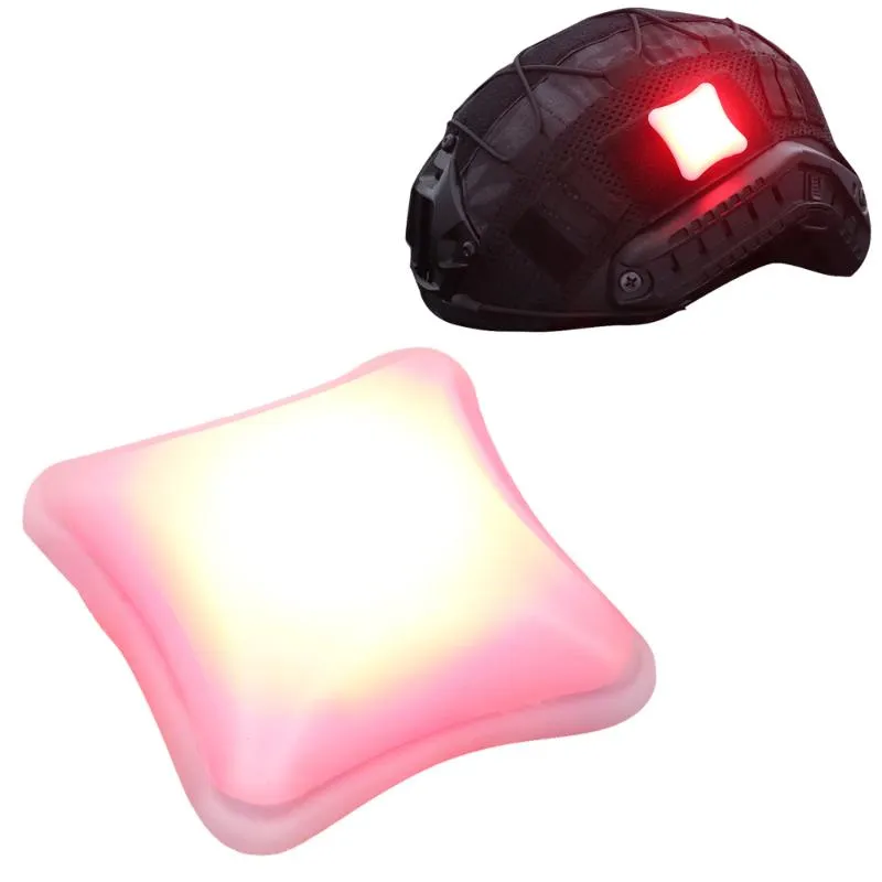 Casques de cyclisme Signal lumineux tactique Laissez indicateurs Casque étanche Paintball Jeu Équipe Survie Oudoor Wargame