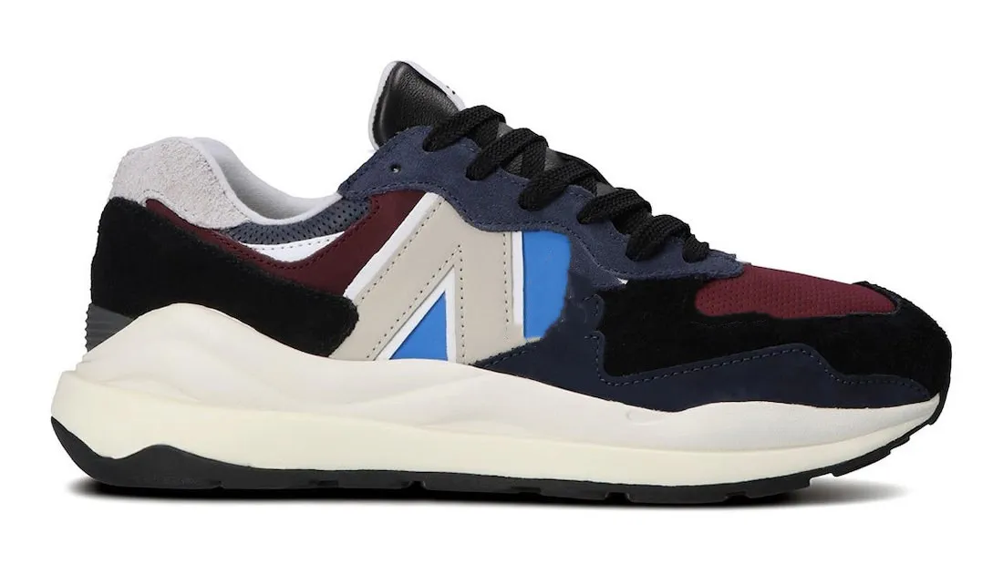 Sporty Sneakers For Kids And Adults Colorful Combination Of Navy