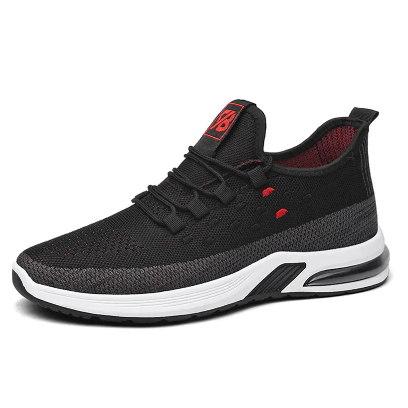 2021 Hotsale Koşu Ayakkabıları Erkekler Kadınlar Için Siyah Beyaz Kahverengi Kırmızı Gri Erkek Bayan Ayakkabı Rahat Nefes Eğitmenler Spor Sneakers Boyutu 39-44-100