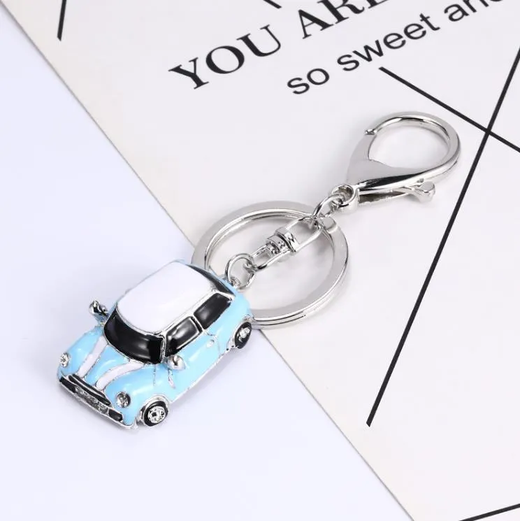 Creative Key Chain Car Keychain Metal Ring för Office Ryggsäck Purse Charm Män eller Kvinnor Chy-2102