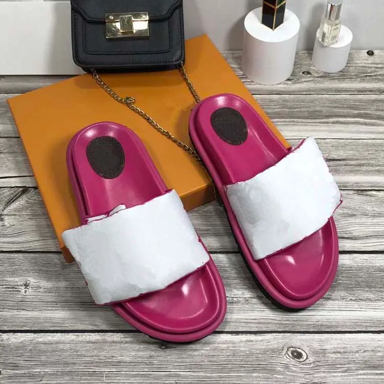 Slipper Slides Designer Sandals for Women Heels Cotton Fabric Straw Casual slippers for spring and autumn 35-41