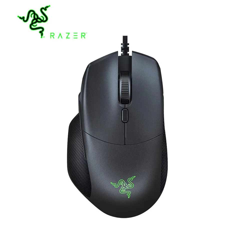 Razer Basilisk Essential Wired Gaming Mouse 6400 DPI Sensor óptico RGB iluminação colorida com 7 botões programáveis ​​à direita