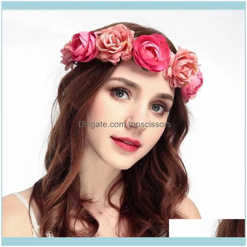 Beautiful Women`s Flower Headband Floral Crown For Garland Party Girl NYZ Shop1