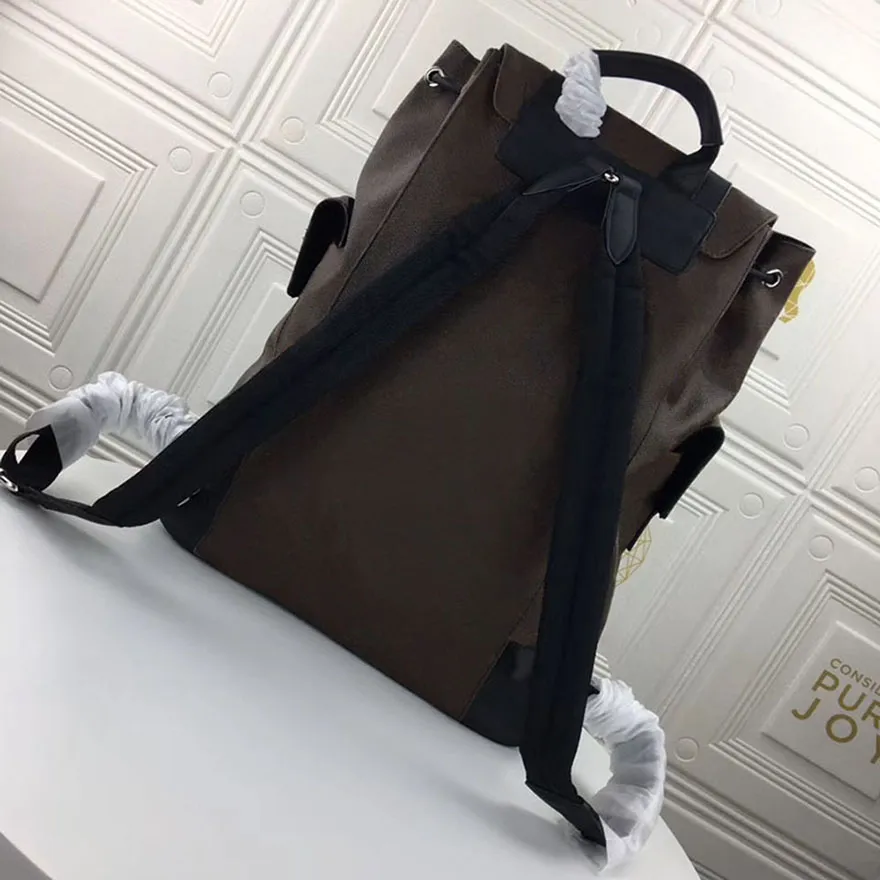 Mens luxury leather backpack hotsell