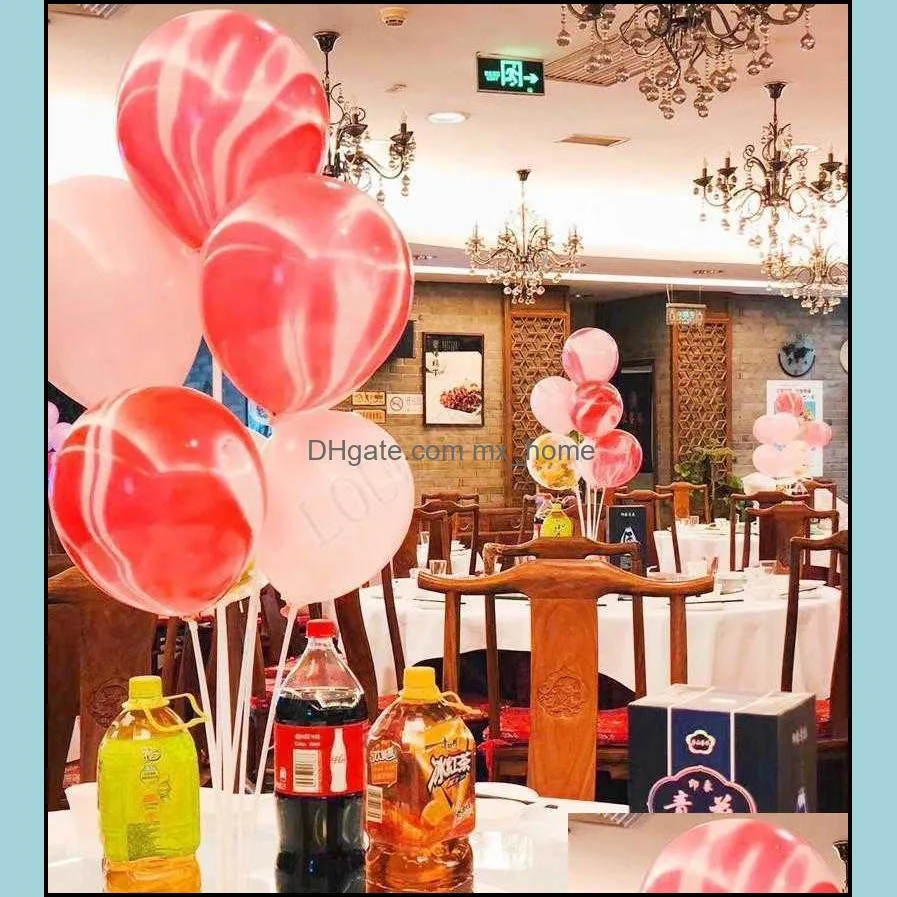 Party Decoration 7/13/19 Tubes Stand Balloon Holder Column Baby Shower Birthday Wedding Balloons Accessories NJRR