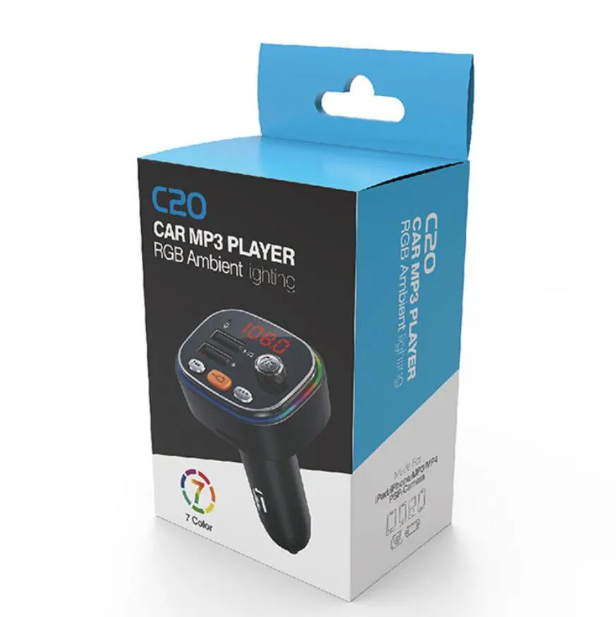 Trasmettitore FM Bluetooth Per Auto 2024 – Wireless, Lettore MP3 USB, Caricabatterie