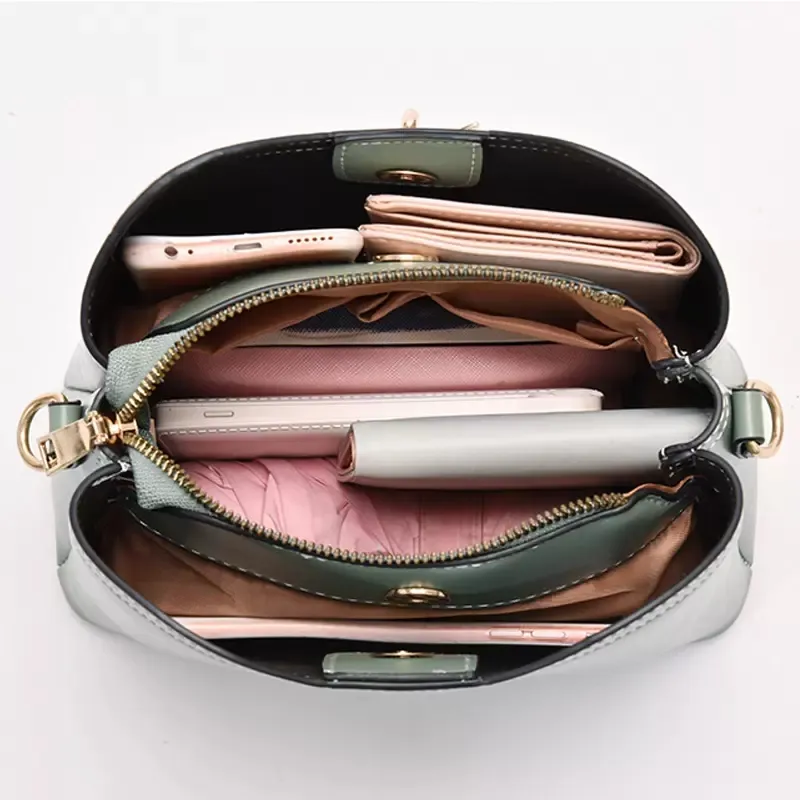 HBP Handbags Purses Women Wallets Fashion Handbag Purse Shoulder Bag Green Color