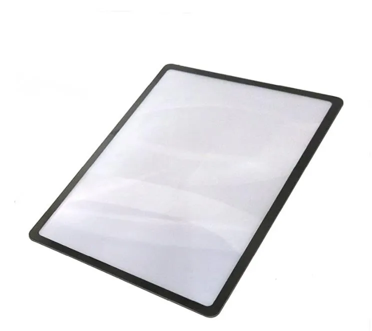 Office School Supplies 180X120mm Convinient A5 Flat PVC Magnifier Sheet X3 Book Page Magnification Magnifying Reading Glass Lens SN3120