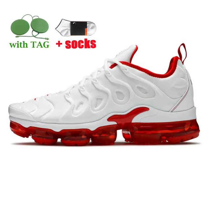 Men's nike air vapormax plus running shoes university red top