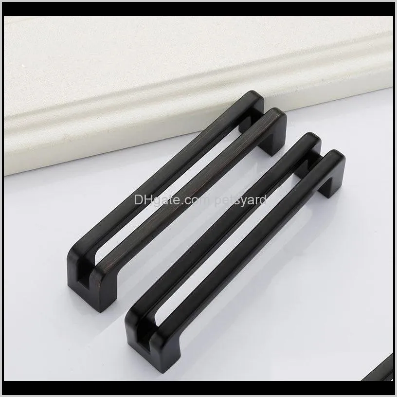 zinc alloy barn door pull handle decorative furniture wood handles black drawer flush for interior doors hardware & pulls