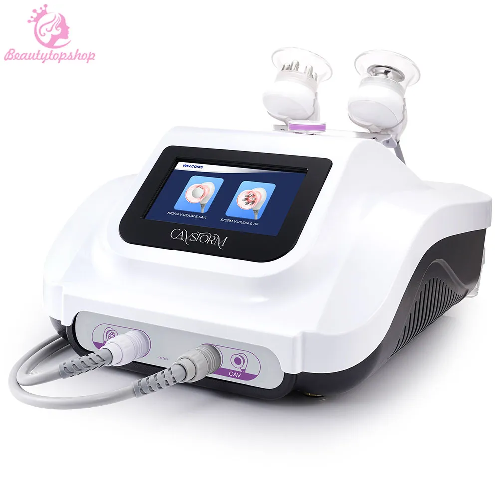 New Cavstorm Cavitação Ultrassônica 3.0 Sculpting 40k Vácuo RF RF Radiofrequency Therapy Unoisetion Simming Beauty Machine