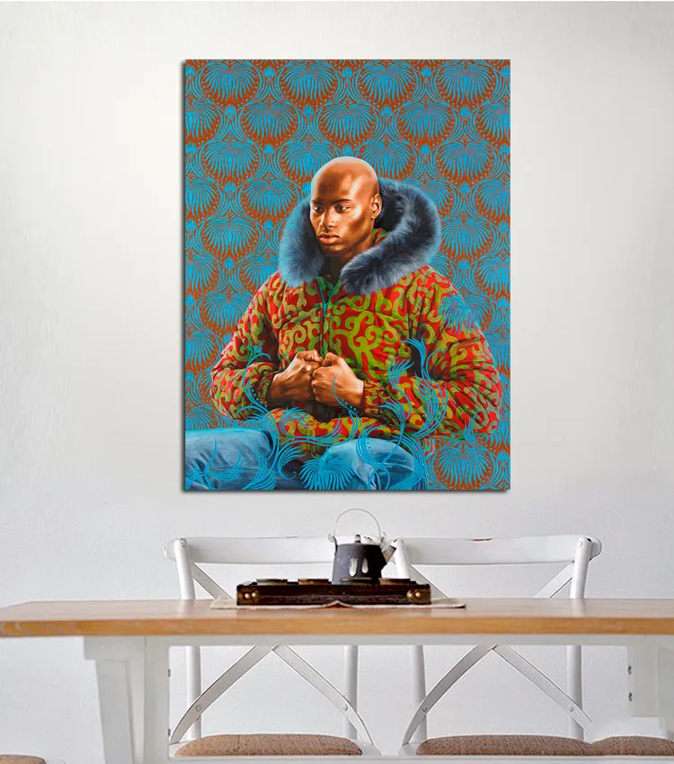 Kehinde Wiley Kern Alexander Study Painting Poster Print Home