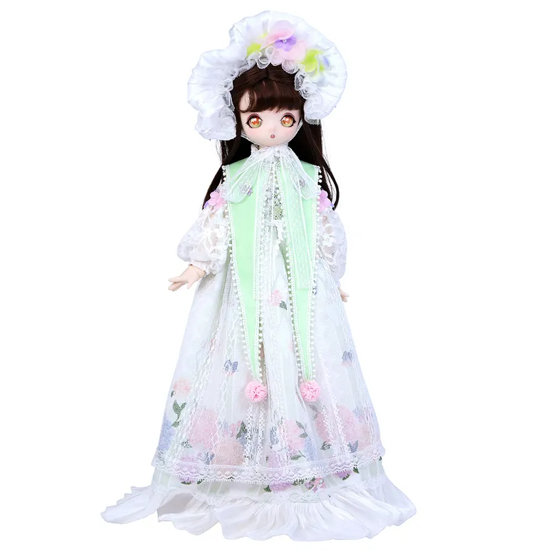 Boneca Bjd Doll Articulada Princesa Kawaii Fofa Anime 04
