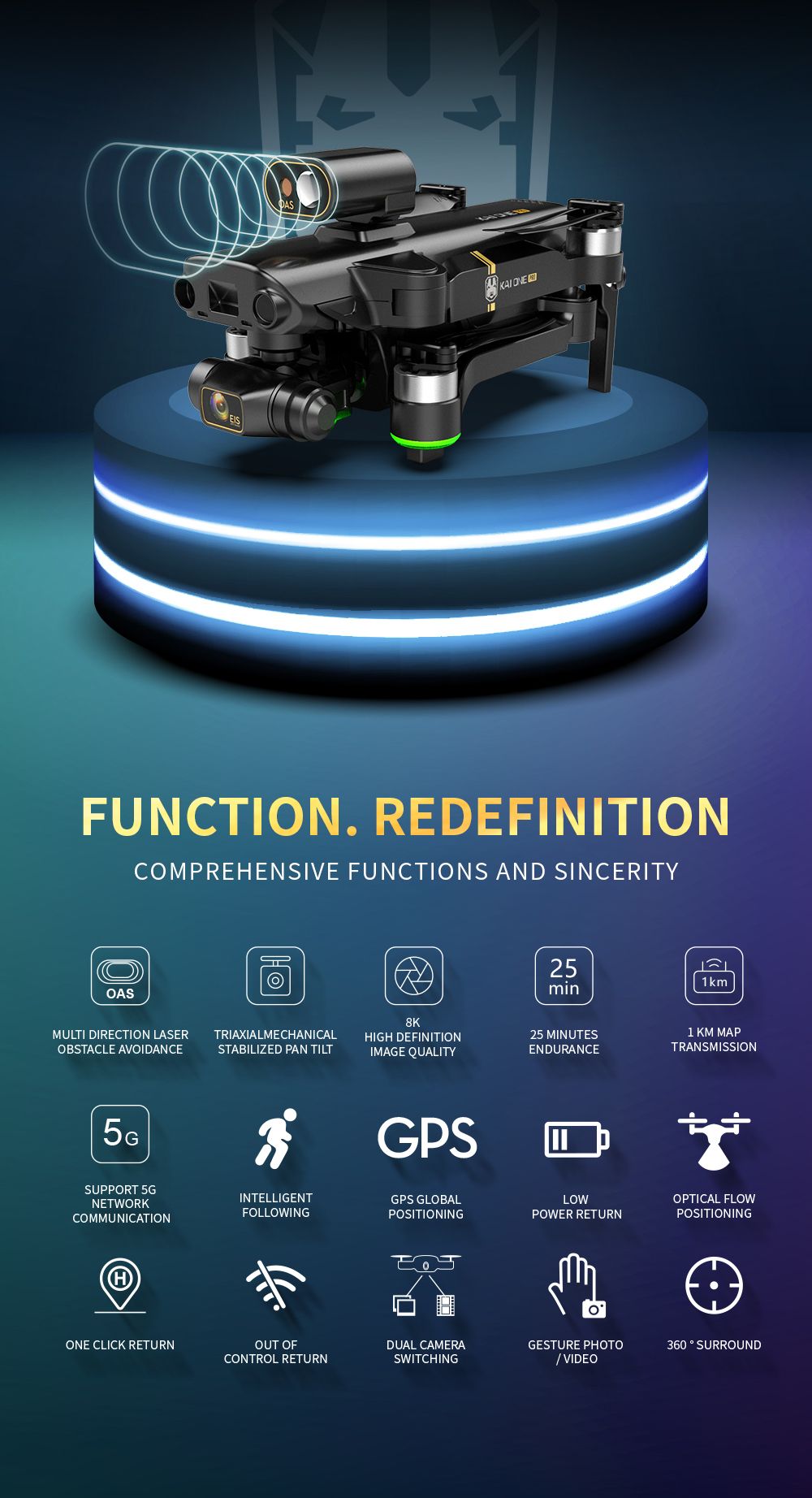 kai one max drone