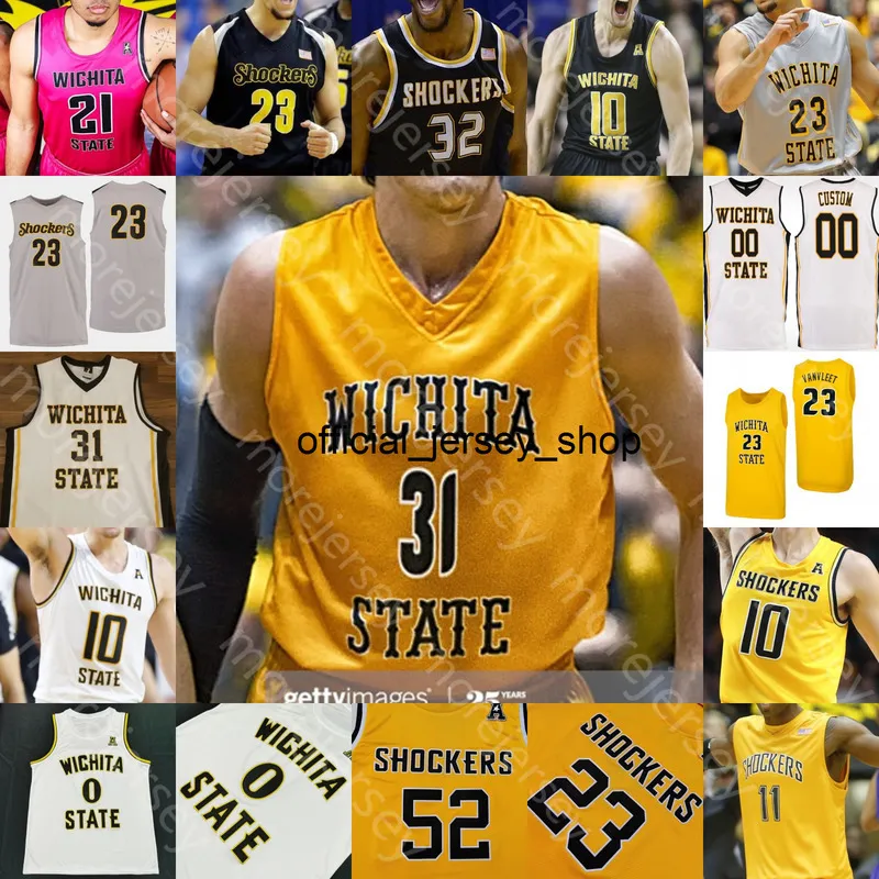 Custom Ita State Basketball Jersey NCAA College Dexter Dennis Erik Stevenson Trey Wade Grant Sherfield Tyson Etienne Burton Morris Udeze