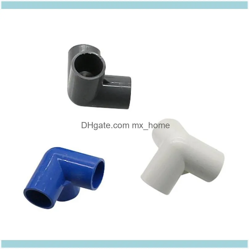 Pipe Connector Garden Irrigation Tube Adapter 32mm PVC Three-Dimensional Tee Watering System Stereoscopic Water Equipments