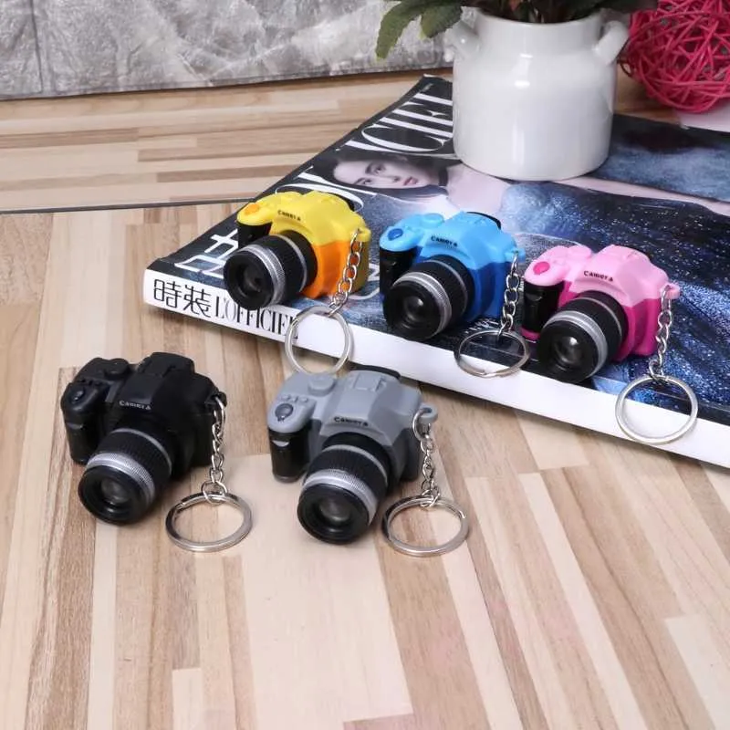 Mini Digital LED Flash Light Torch Coin Holder Keychain with Shutter ...