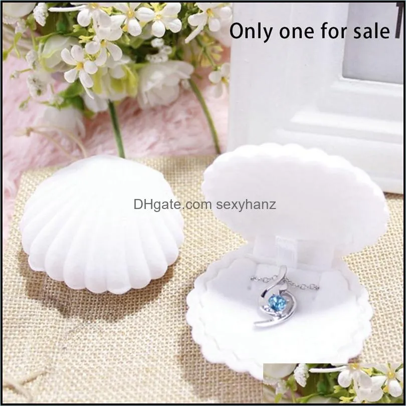 Jewelry Pouches, Bags Stud Cute Personality Box General Shell