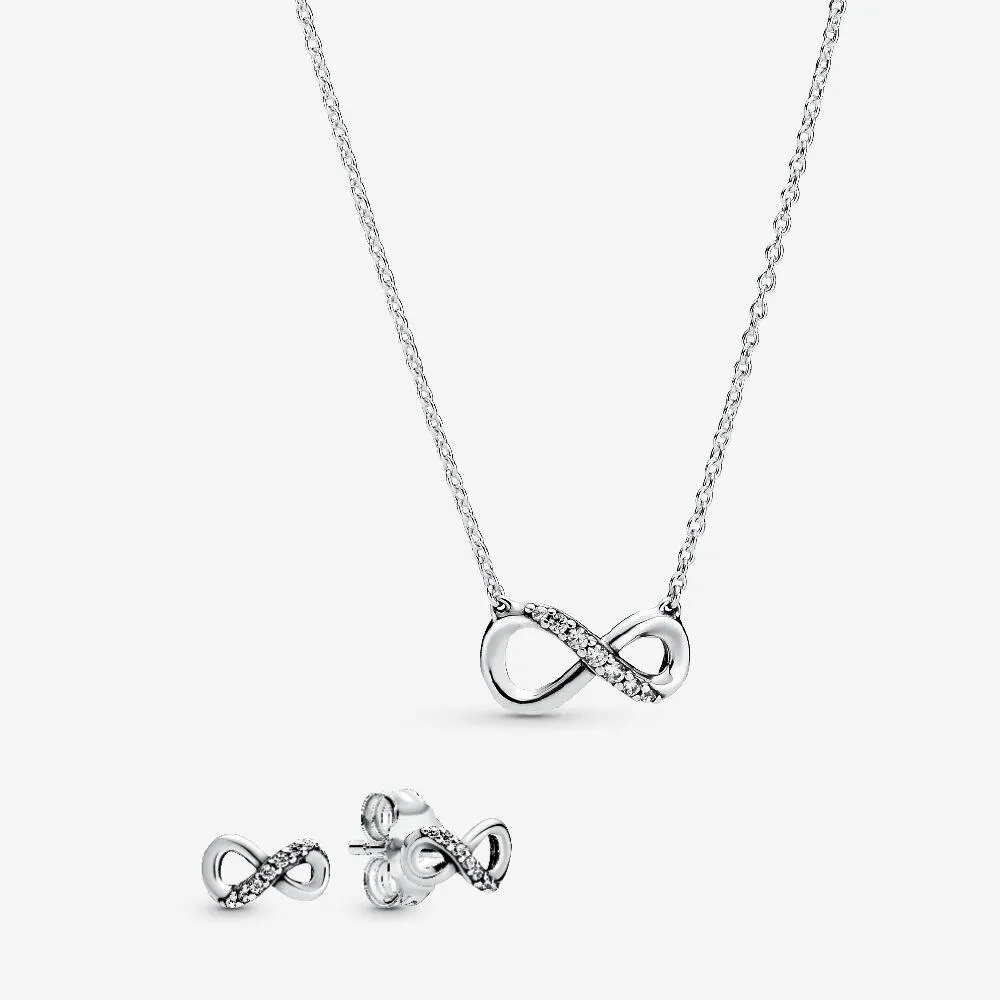 Harlow Heart To Heart Stainless Steel Pendant Necklace and Earrings Set -  JF04669SET - Fossil