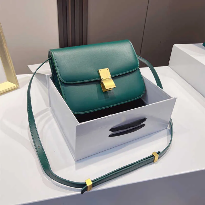 Genuine Leather Crossbody Bag For Women Designer Shoulder Bag With Letter Lock Army Green Soft High Capacity Versatile From Brandwomensbags 73.75 DHgate.Com