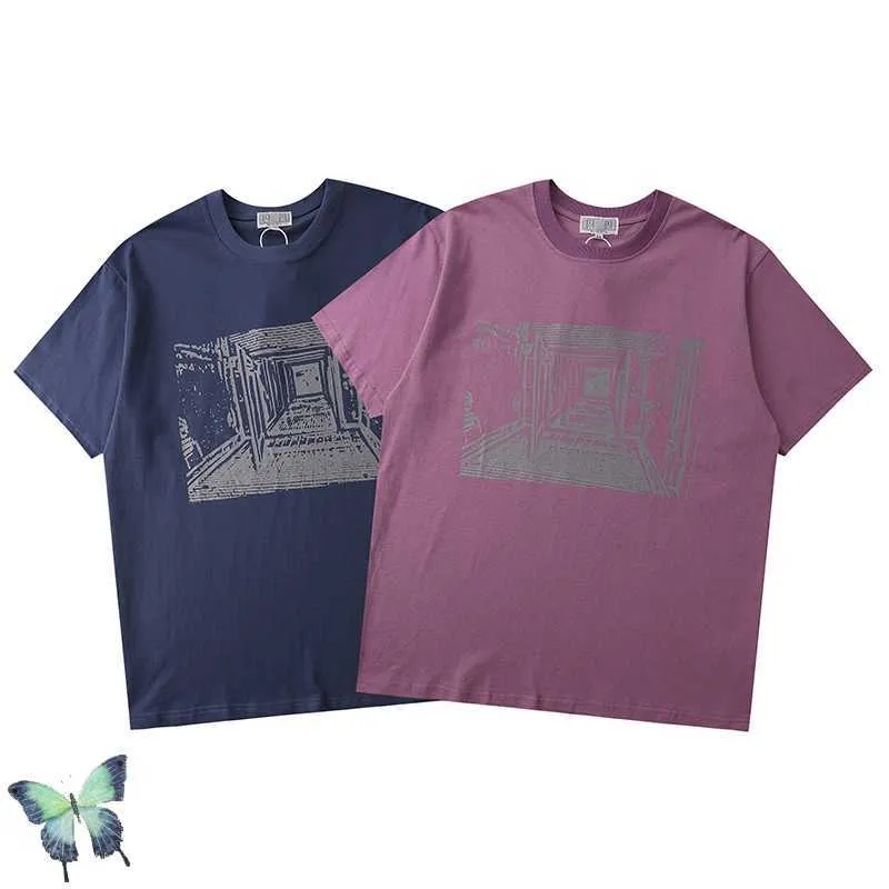 New CavEmpt Tunnel 3M Reflective T-shirt Men Women Classic Washed T Shirt 100%Cotton High Quality CE T-shirts X0726